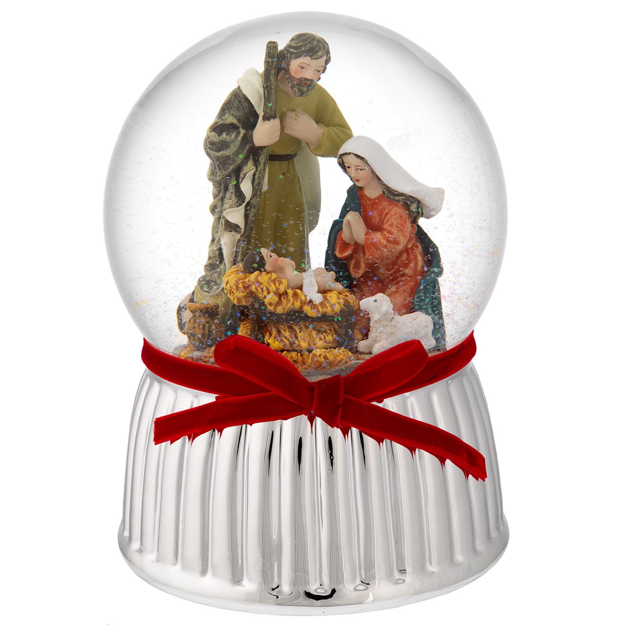 BOULE DE NEIGE MUSICALE D. 150 CON PRESEPE